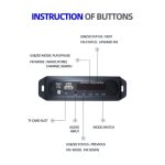 پخش کننده MP3 PLAYER خودرویی بلوتوثی 12V فندکی به همراه ریموت مدل USB300